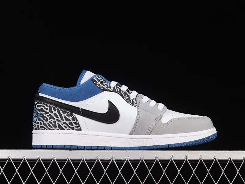 All categories Air Jordan Jordan series basketball shoes Air Jordan 1 Low G version pure original Air Jordan 1 Low "True Blue" AJ1 Joe 1 burst white and blue color low-top basketball shoes DM1199-140